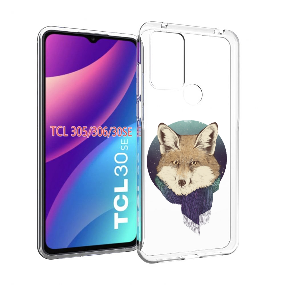 

Чехол MyPads Лиса с шарфом для TCL 30SE / TCL 305 / TCL 306 / TCL 30E, Tocco