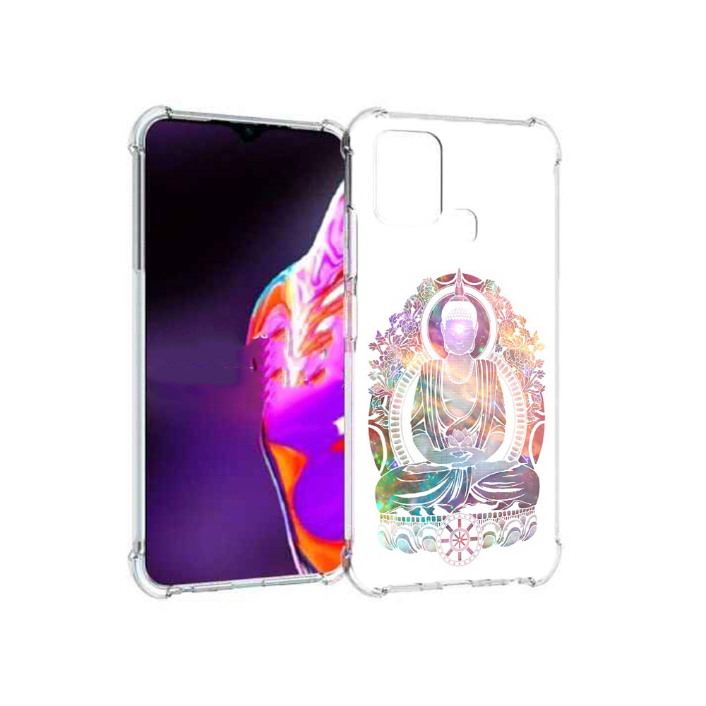

Чехол MyPads Tocco для Infinix Hot 10s умный мужчина абстракция, Прозрачный, Tocco