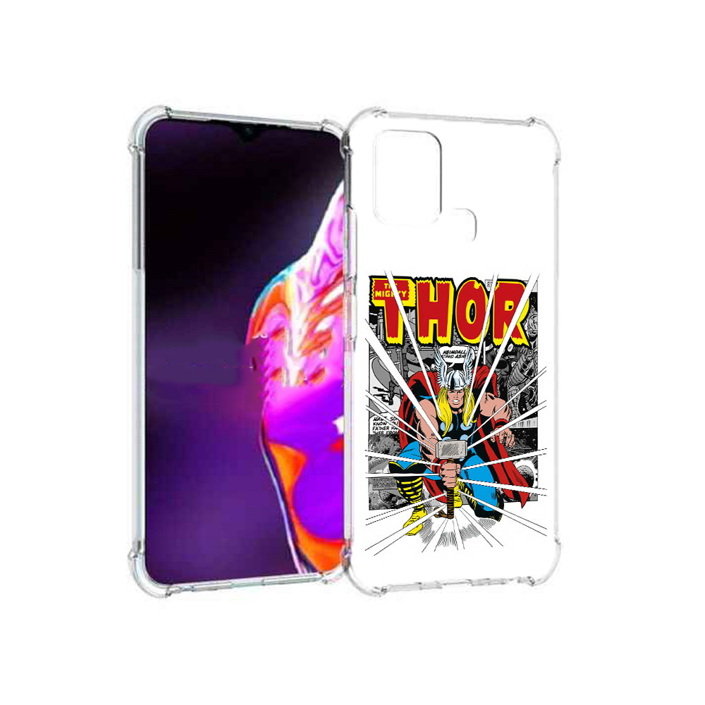 

Чехол MyPads Tocco для Infinix Hot 10s тор рисунок, Прозрачный, Tocco