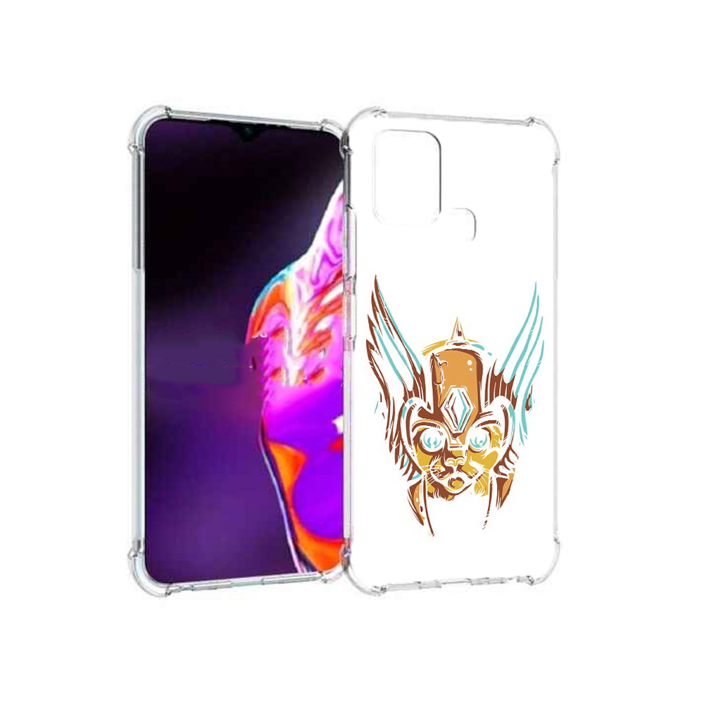 

Чехол MyPads Tocco для Infinix Hot 10s тор абстракция, Прозрачный, Tocco