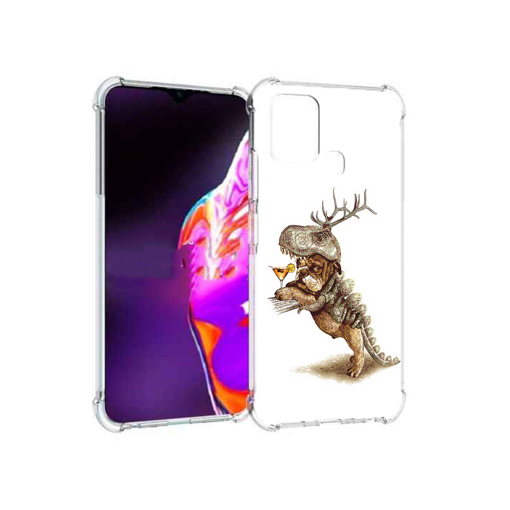 

Чехол MyPads Tocco для Infinix Hot 10s тематическая вечеринка, Прозрачный, Tocco