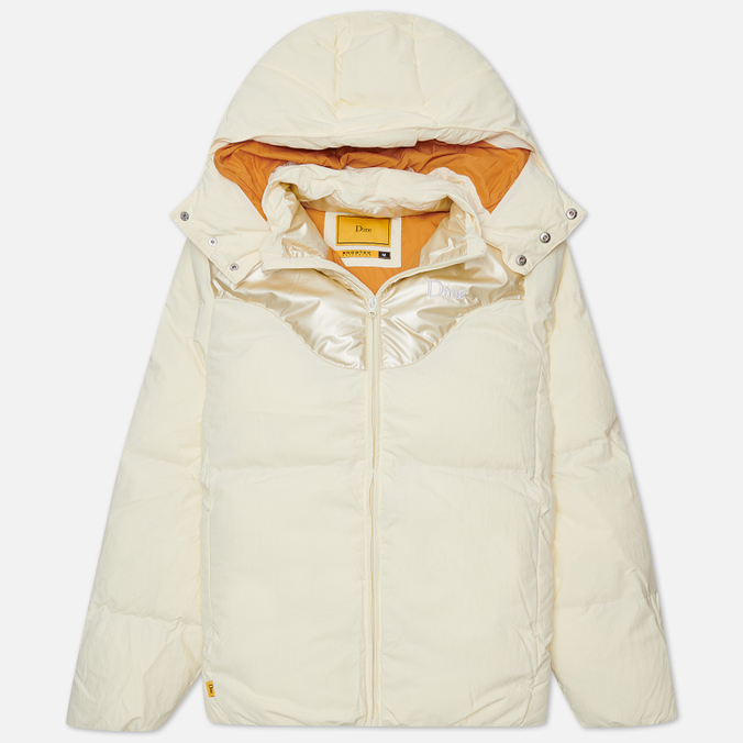 

Зимняя куртка мужская Dime Contrast Puffer белая L, Contrast Puffer