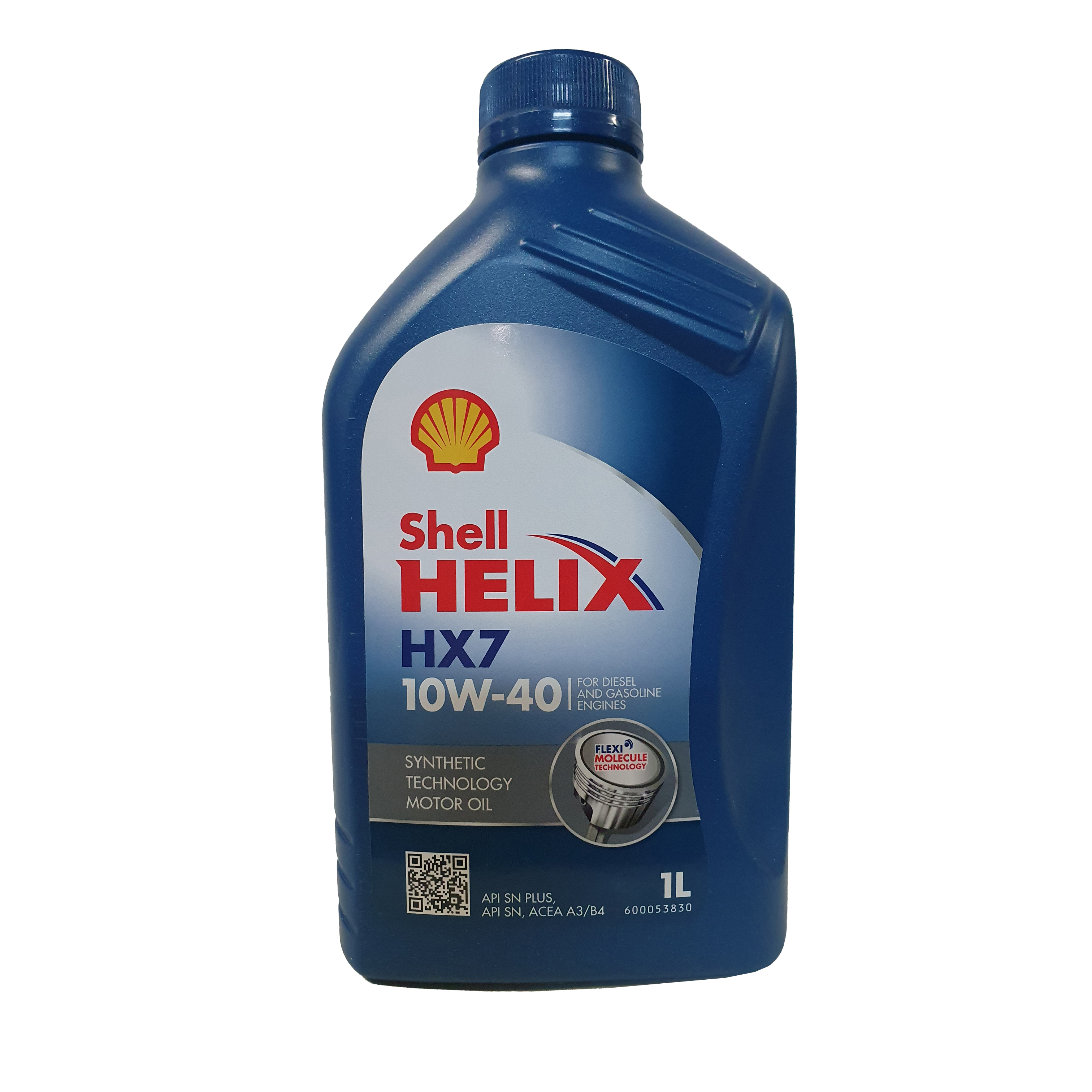 Масло моторное Shell Helix HX7 10w40, полусинтетическое, 1 л