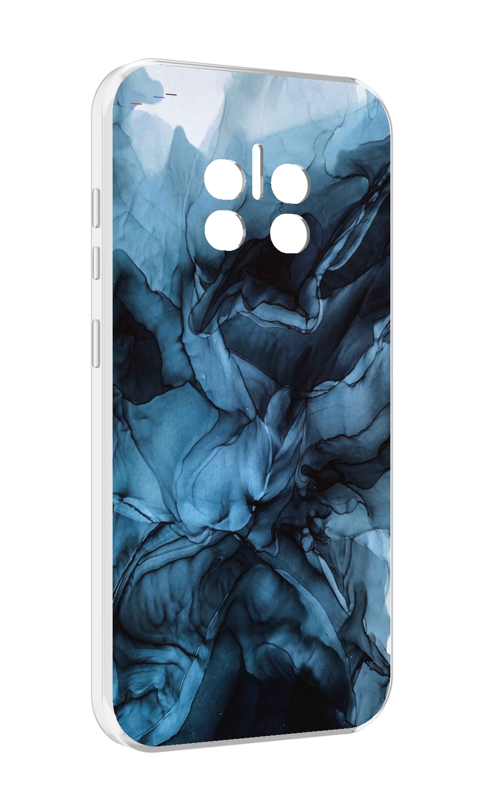 

Чехол MyPads голубой дымок для Doogee V11, Прозрачный, Tocco