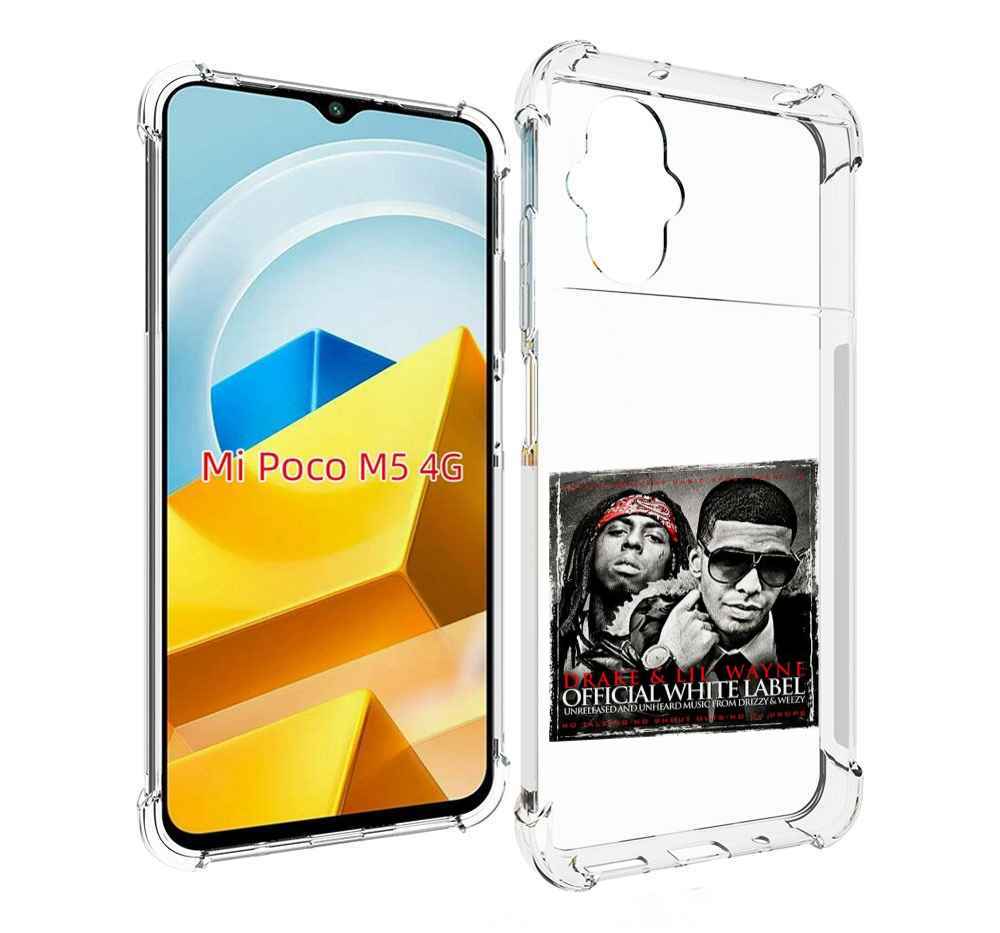 

Чехол Mypads Drake - Official White Label Для Poco, Прозрачный, Tocco