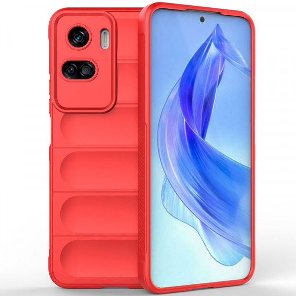 

Противоударный чехол Flex Silicone для Honor 90 Lite, красный, Flex Silicone