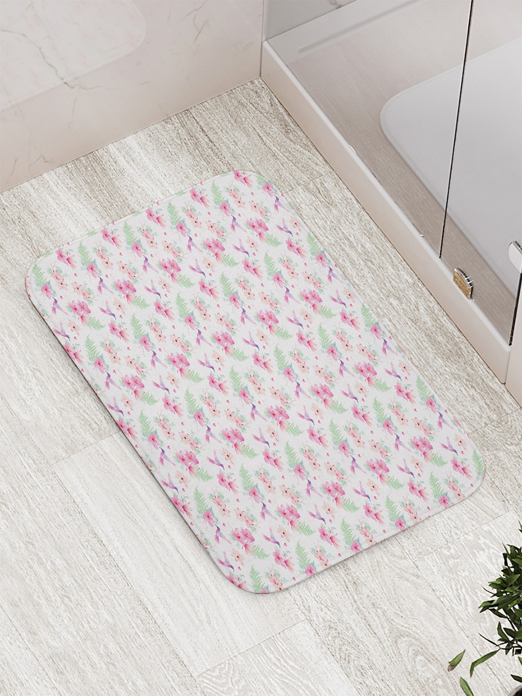 

Коврик противоскользящий для ванной, сауны, бассейна, 77х52 см bath_65510 JoyArty