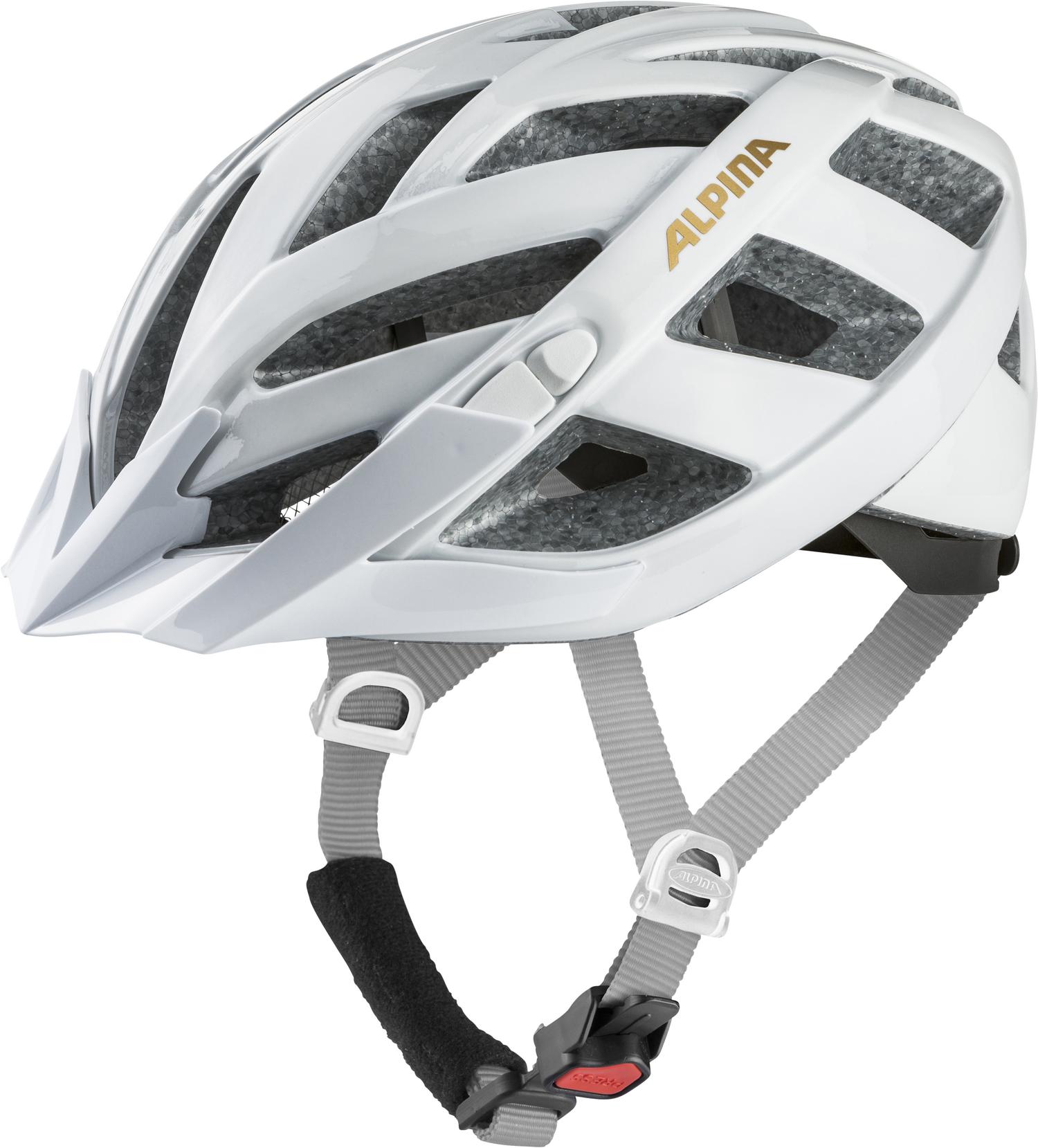 фото Велосипедный шлем alpina panoma classic, white/prosecco, s