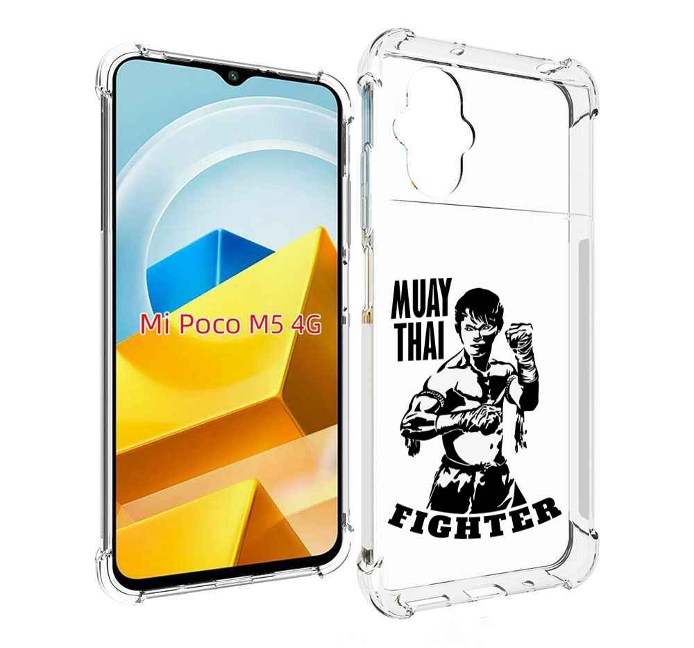 

Чехол MyPads Tocco для Xiaomi M5 Единоборства муайтай, Прозрачный, Tocco