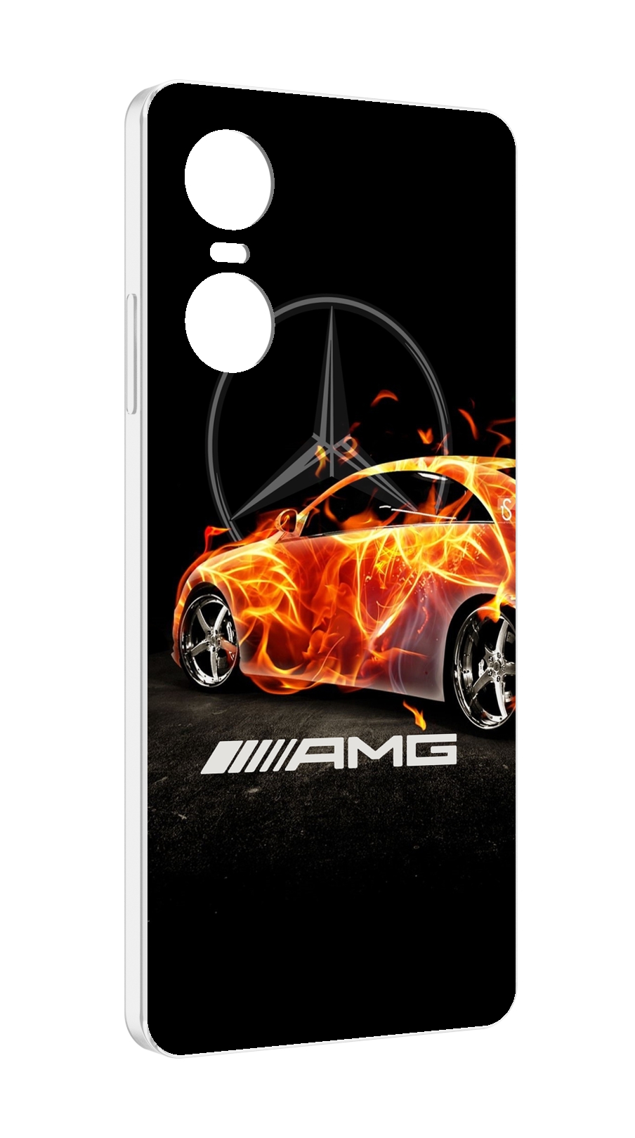 

Чехол Mypads Амг Мужской Для Tecno Pop 6 Pro, Прозрачный, Tocco
