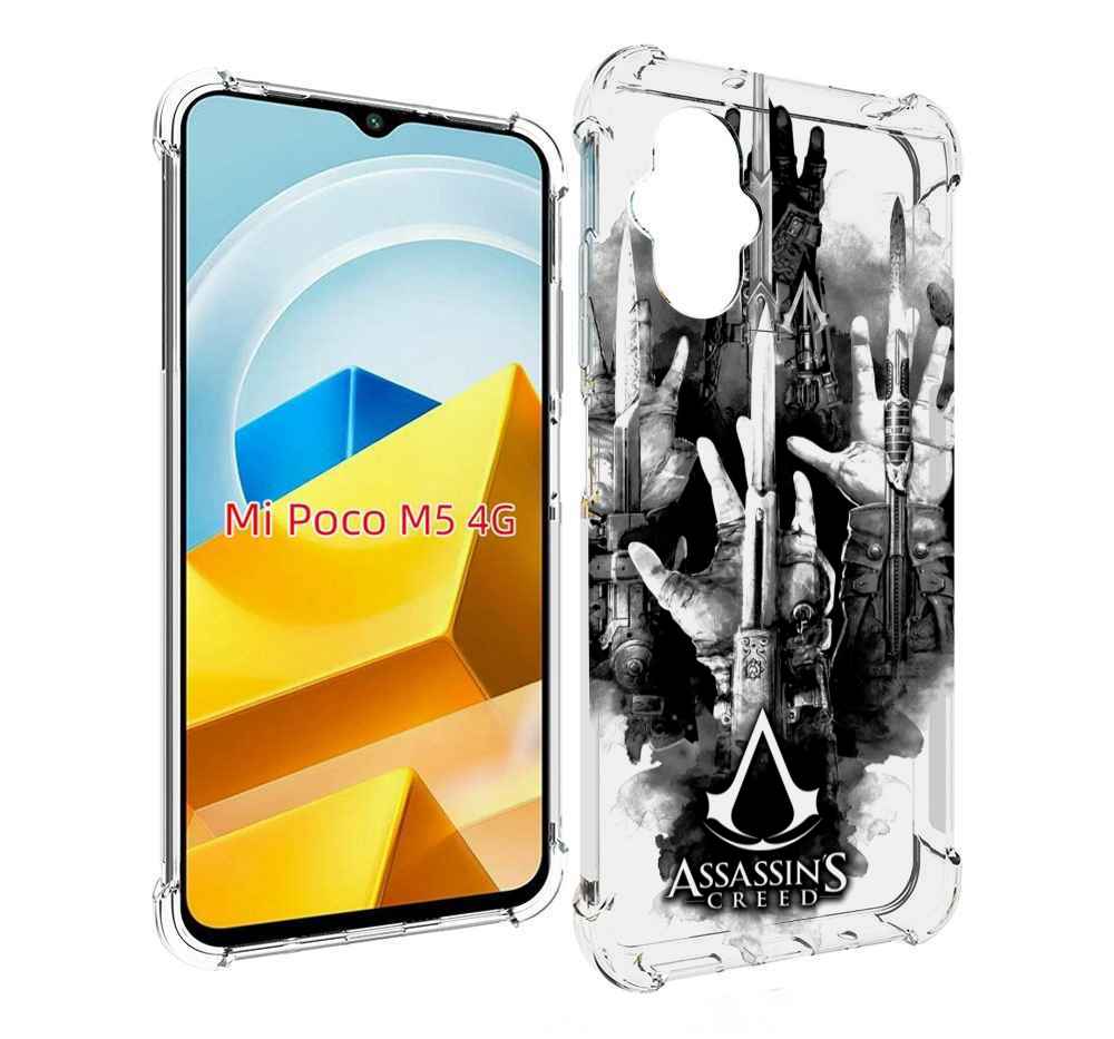 

Чехол MyPads Tocco для Xiaomi M5 Assassin's Creed скрытый клинок, Прозрачный, Tocco