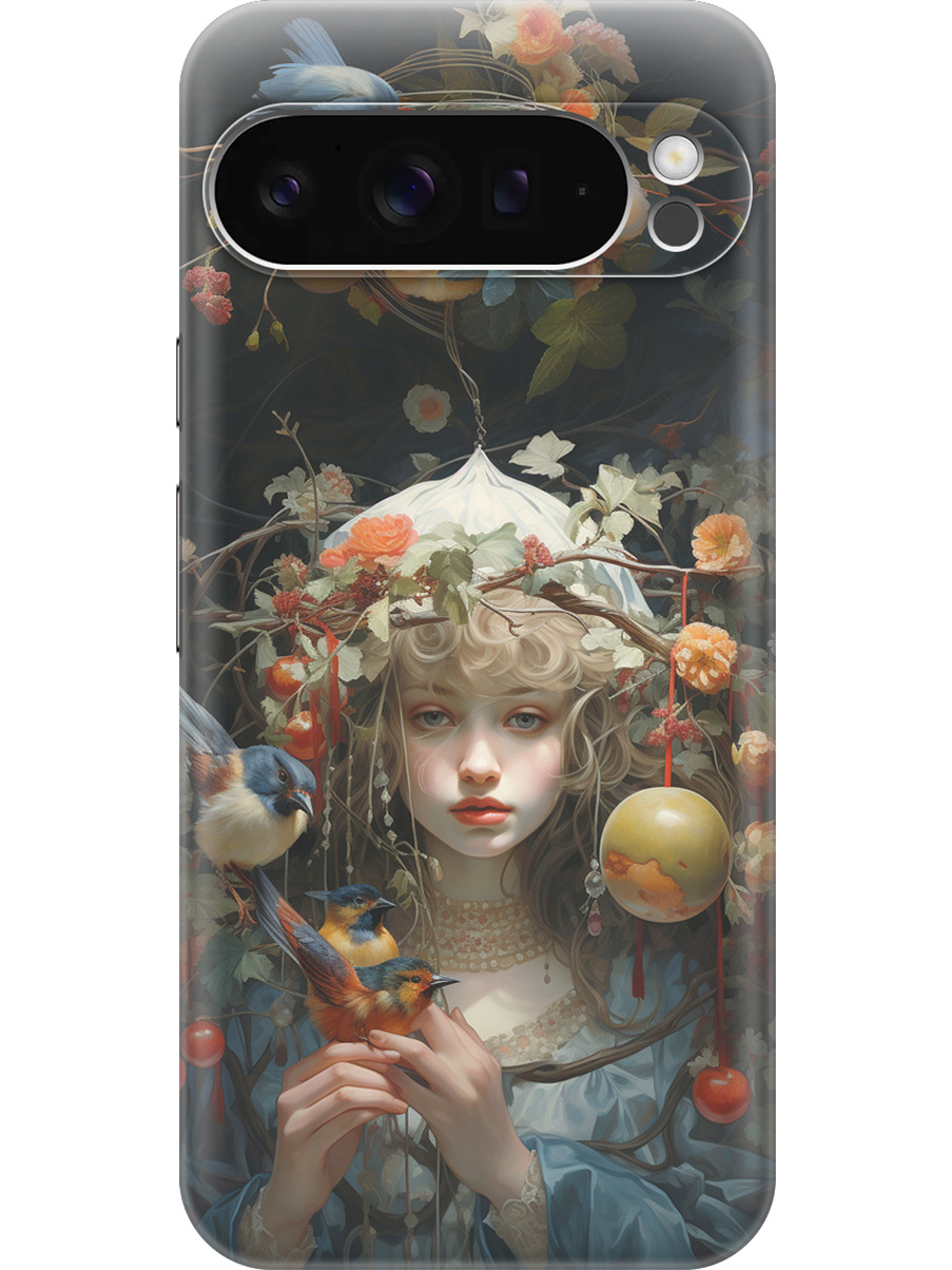 

Силиконовый чехол на Google Pixel 9 pro с принтом "Бестия окаянная", Черный;белый;голубой;прозрачный, 784810375