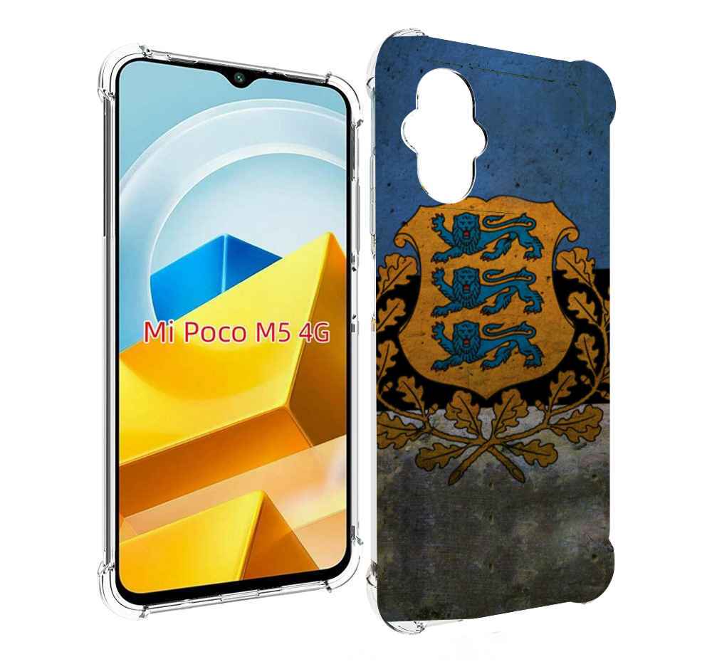 

Чехол MyPads Tocco для Xiaomi M5 герб флаг эстонии, Прозрачный, Tocco