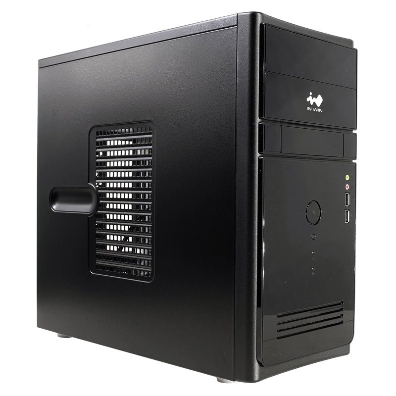 

Корпус InWin ENR021BL [6177859] черный, InWin PM-450ATX ENR021BL / 6177859 Черный