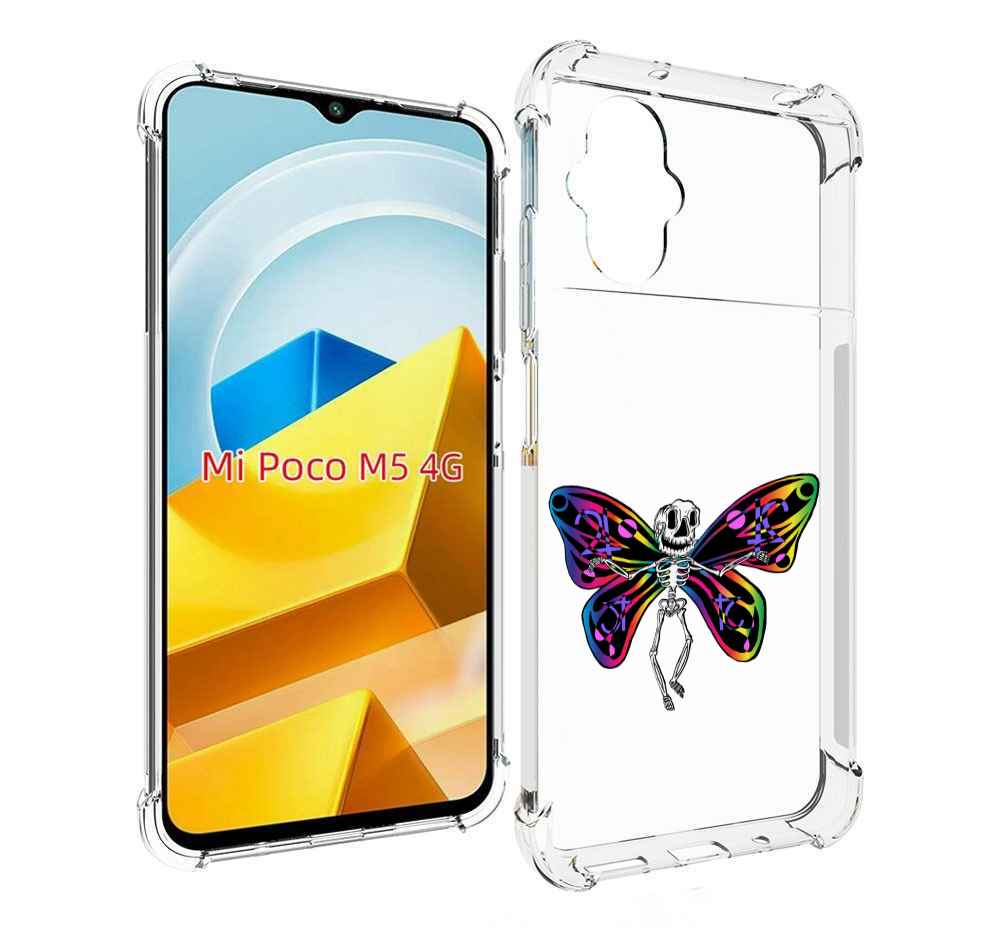 

Чехол MyPads Tocco для Xiaomi M5 эффект бабочки, Прозрачный, Tocco