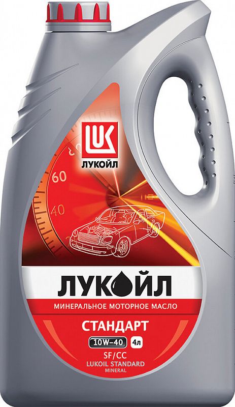 фото Моторное масло lukoil стандарт sf/cc 10w-40 4л