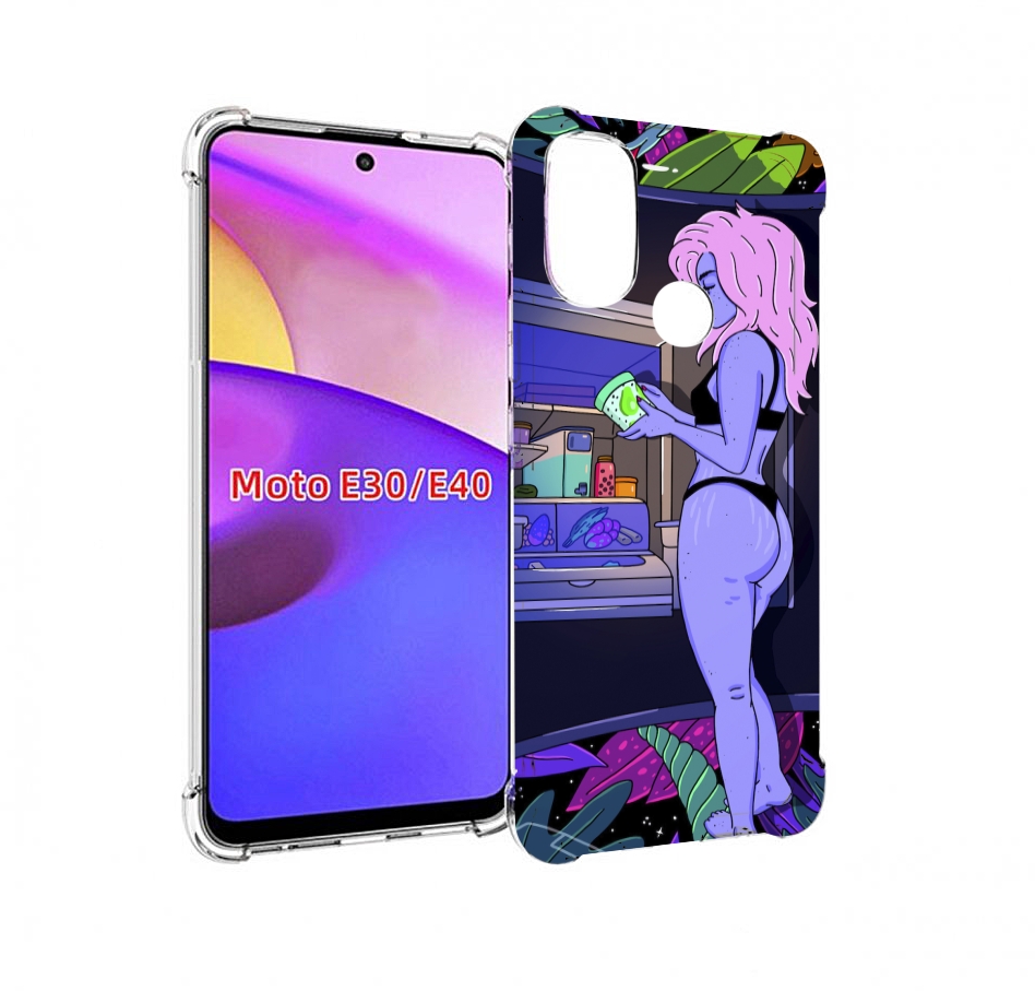 

Чехол бампер MyPads девушка любит покушать женский для Motorola, Прозрачный, Tocco