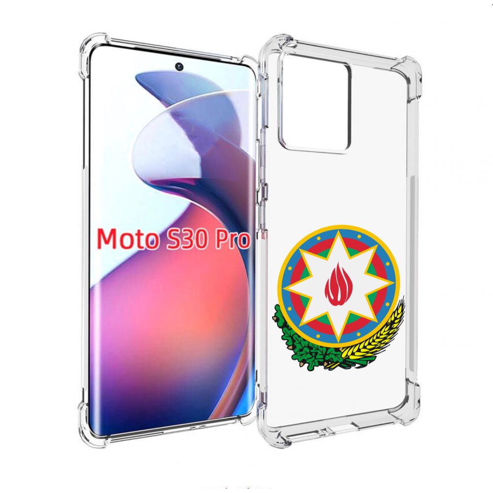 

Чехол MyPads герб-азербаиджан-2 для Motorola Moto S30 Pro, Прозрачный, Tocco