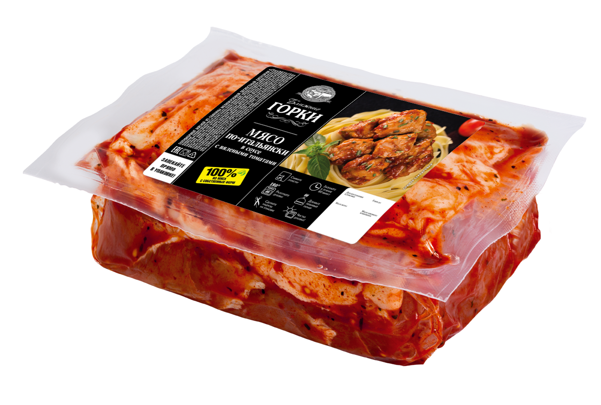 Свинина Ближние Горки по-итальянски в соусе охлажденная +-1 кг