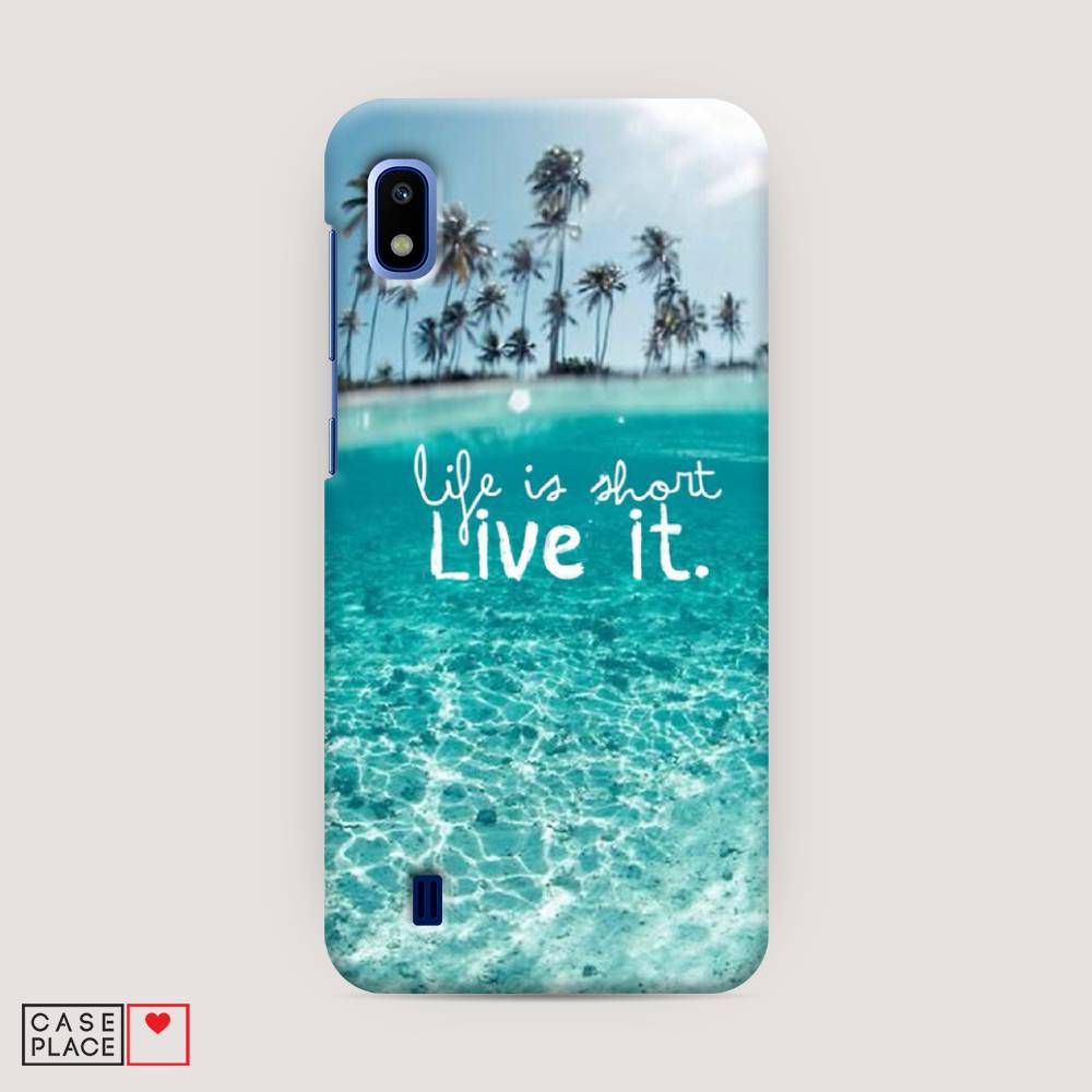 

Пластиковый чехол "Live it" на Samsung Galaxy A10, 27920-5