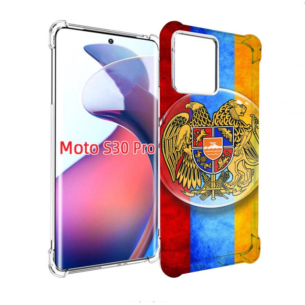 

Чехол MyPads герб флаг армении для Motorola Moto S30 Pro, Прозрачный, Tocco
