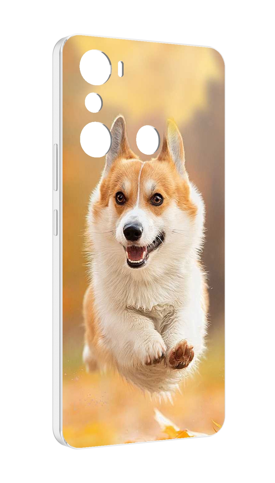 

Чехол MyPads когри собака для Infinix Hot 20i, Прозрачный, Tocco