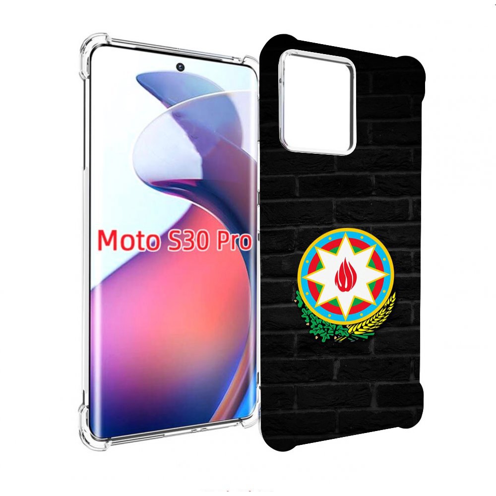 

Чехол MyPads герб азербаиджана для Motorola Moto S30 Pro, Прозрачный, Tocco
