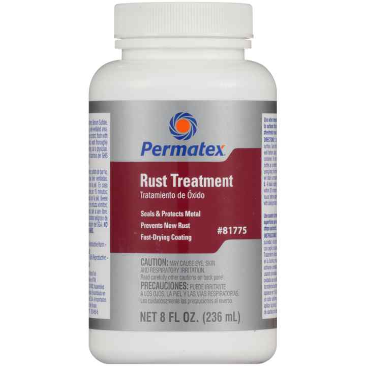 фото Преобразователь ржавчины в грунт permatex 81775 rt-8a extend rust treatment 0,236 л