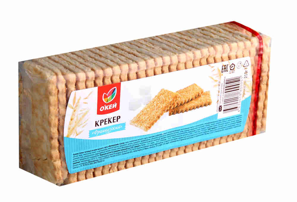 

Крекер О'кей Французский 210 г