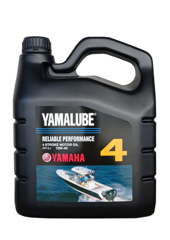 фото Моторное масло yamalube 4-stroke motor oil 10w40 4 л