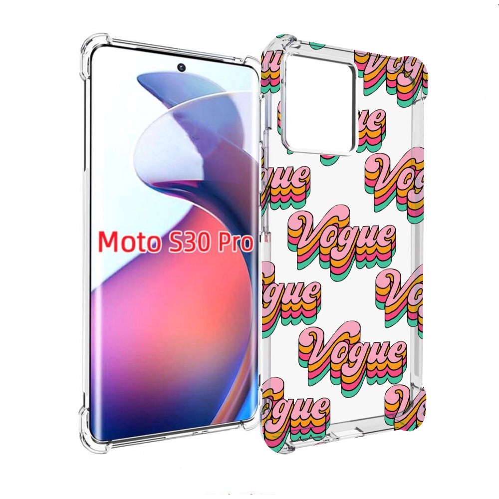 

Чехол MyPads вогуе для Motorola Moto S30 Pro, Прозрачный, Tocco