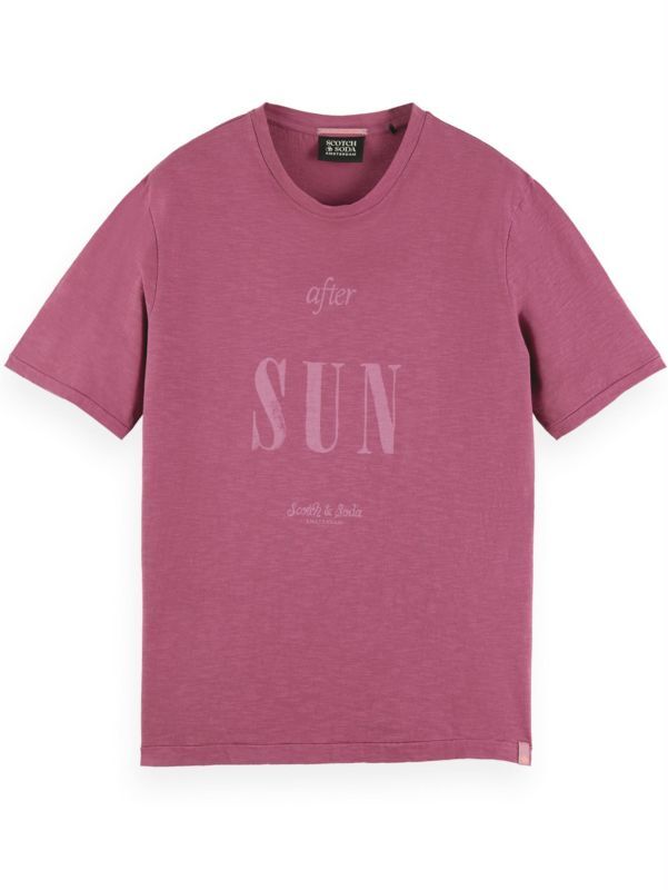 

Футболка мужская Scotch & Soda 172016/0506 бордовая M, Бордовый, 172016/0506