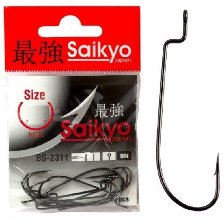 Крючки Saikyo BS-2311 BN №3/0 ( 1 упк. по 10шт.)