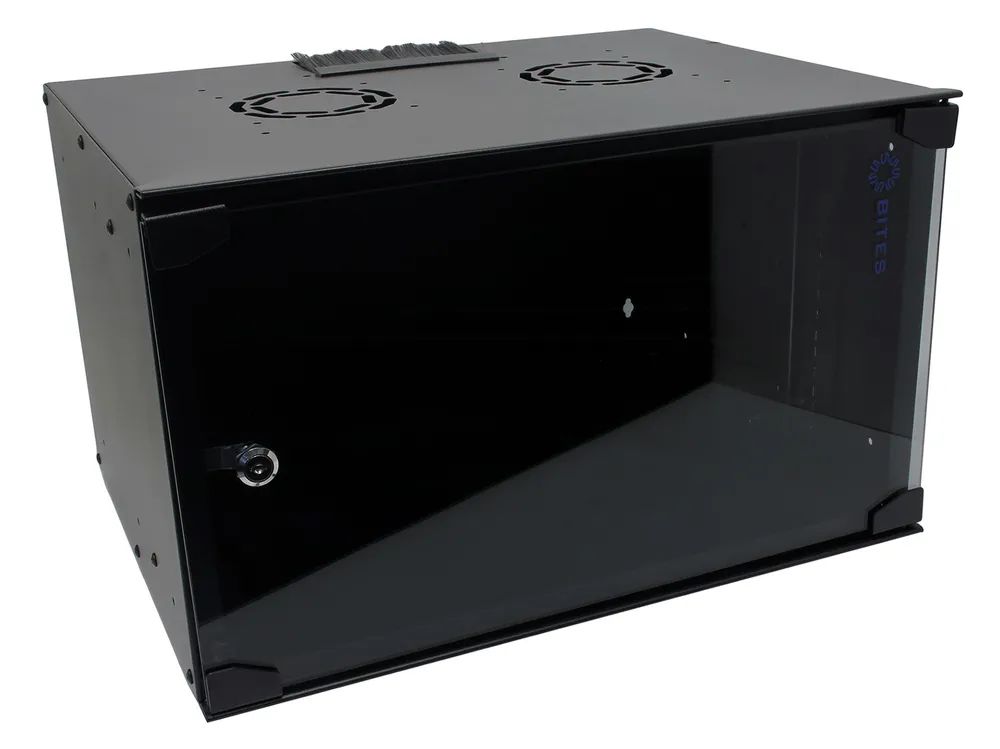 

Телекоммуникационный шкаф настенный 5bites TC5402-06B, 6U, 520x400, черный