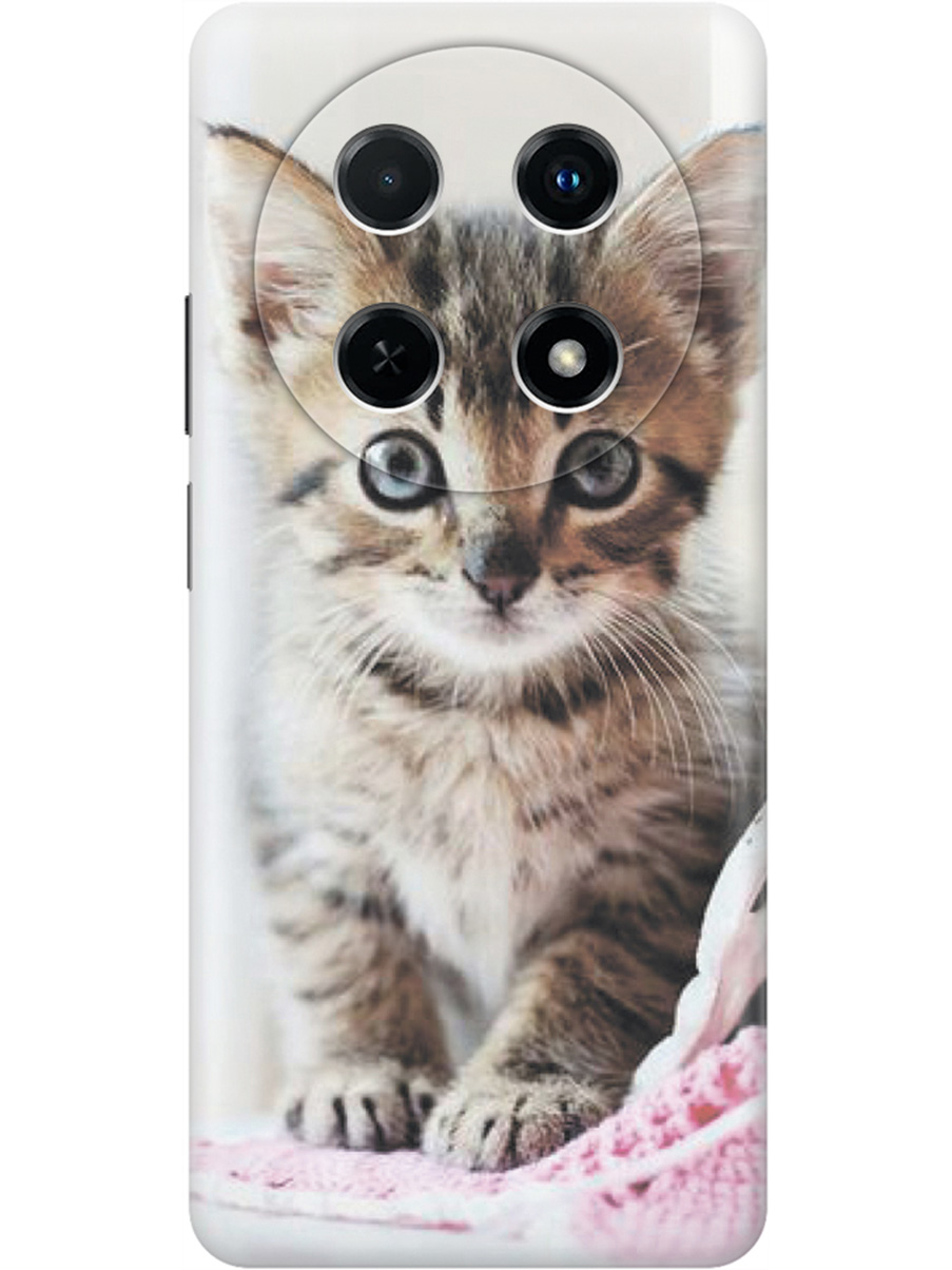 

Силиконовый чехол на Huawei nova 12i с принтом "Милый котенок", Прозрачный;белый;коричневый, 782624011