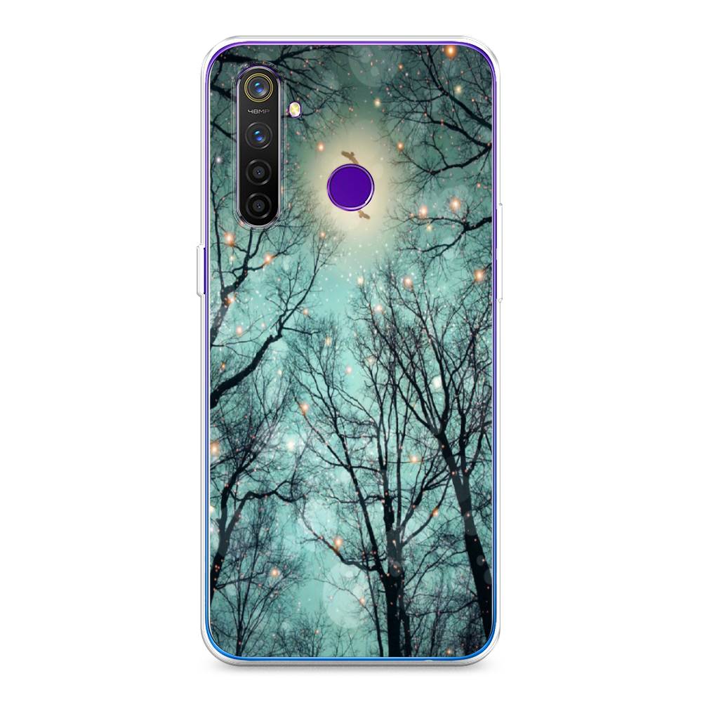 

Чехол Awog на Realme 5 Pro "Лес в сумерках", 251650-4