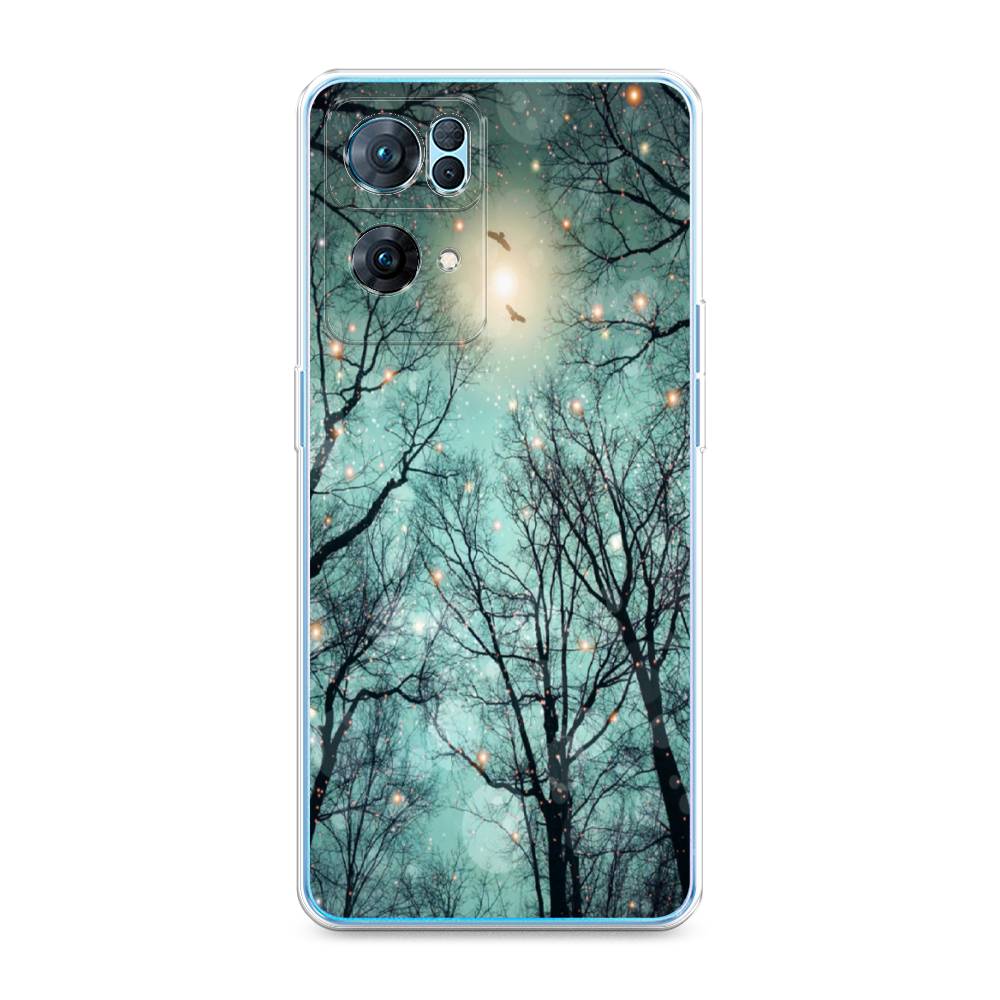 

Чехол Awog на Oppo Reno 7 Pro "Лес в сумерках", 258250-4