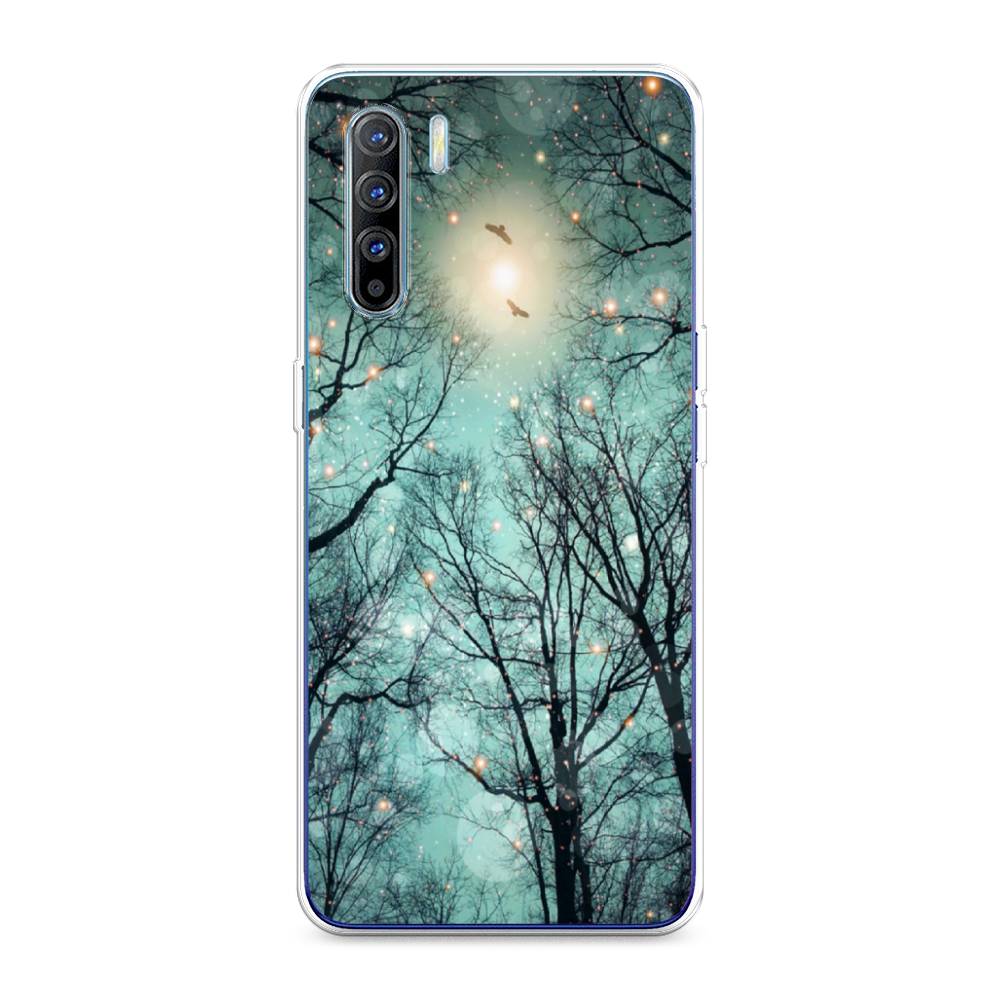 

Чехол Awog на Oppo A91/Reno 3 "Лес в сумерках", 252450-4