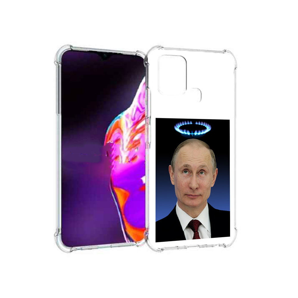 

Чехол MyPads Tocco для Infinix Hot 10s святой газ, Прозрачный, Tocco