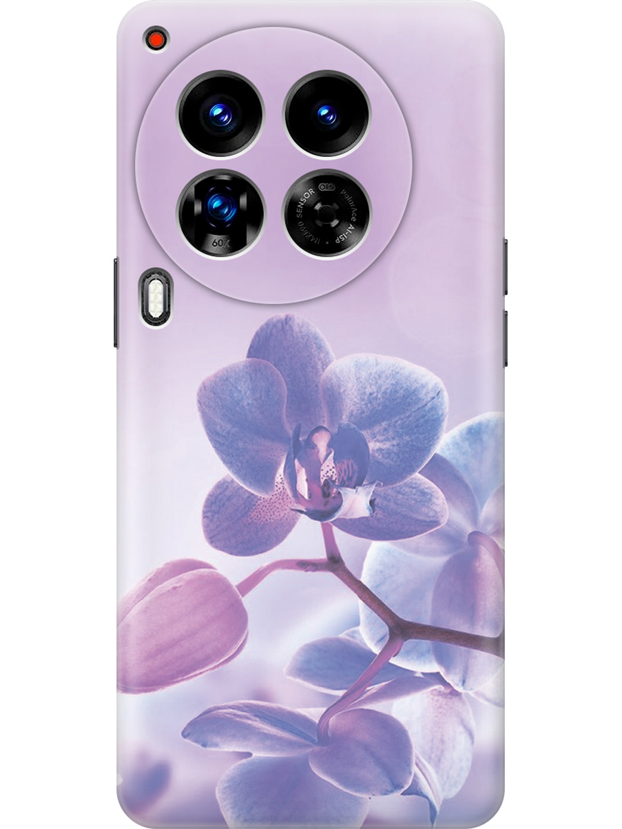 

Силиконовый чехол на Tecno Camon 30 Premier 5g с принтом "Лиловые орхидеи", Прозрачный;голубой;фиолетовый, 782633023