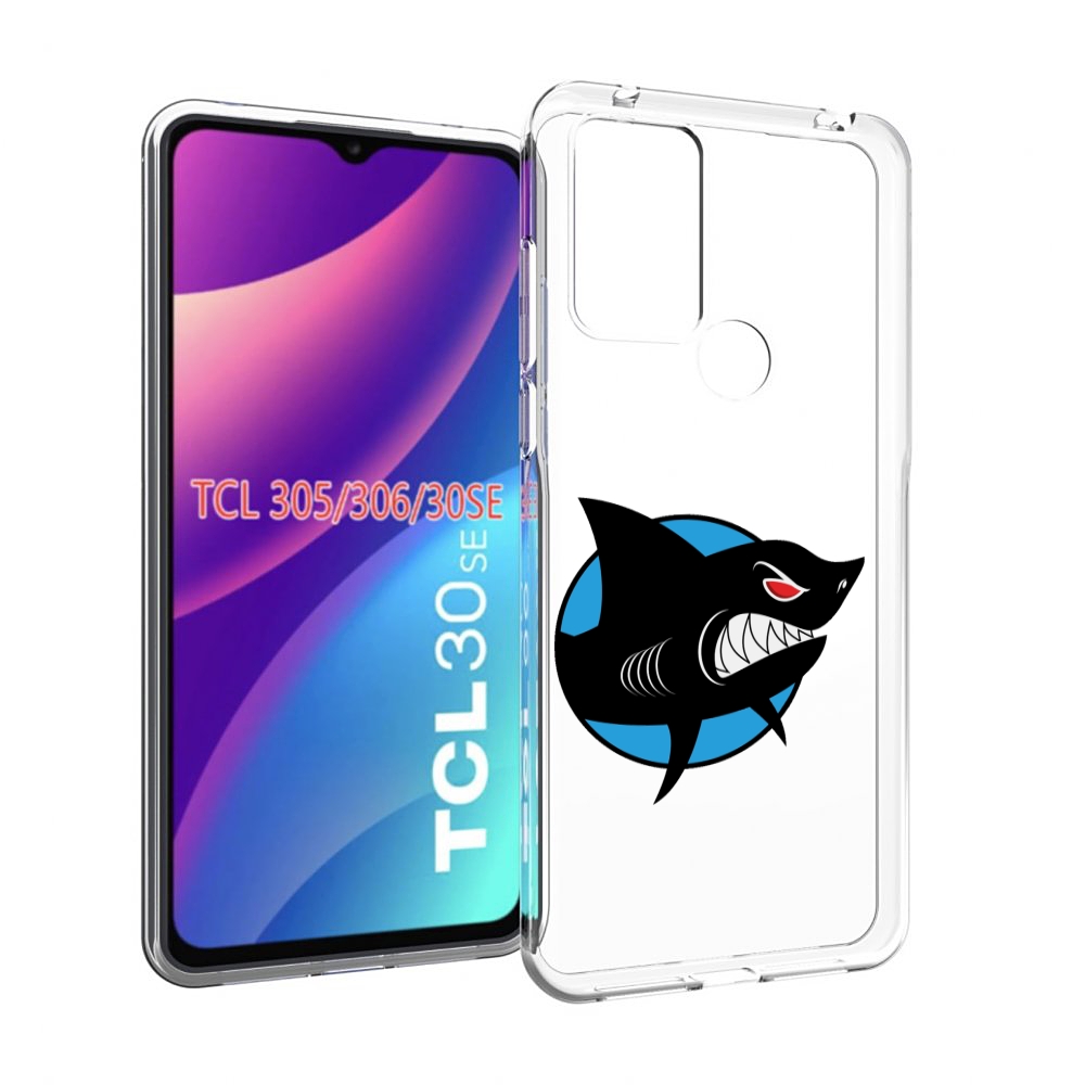 

Чехол MyPads Злая-акула для TCL 30SE / TCL 305 / TCL 306 / TCL 30E, Tocco