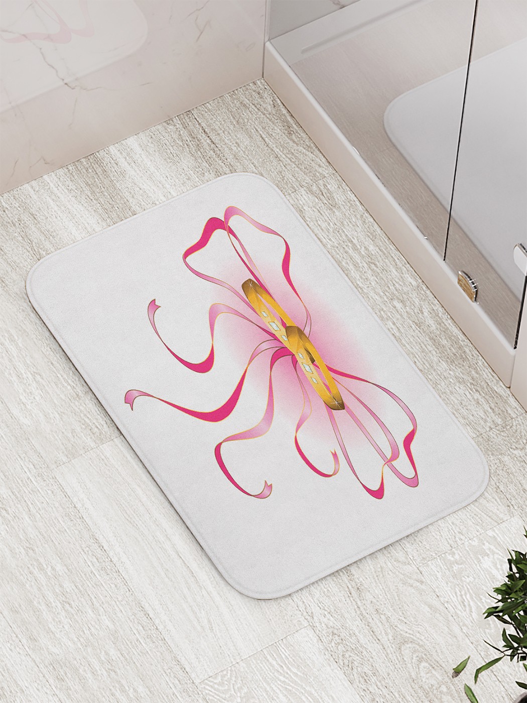 

Коврик противоскользящий для ванной, сауны, бассейна, 77х52 см bath_65276 JoyArty