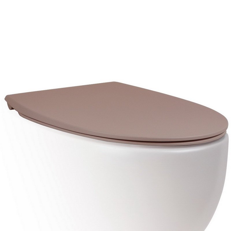 

Крышка-сиденье AeT Dot 2.0 C555R142 c микролифтом, коралловая матовая
