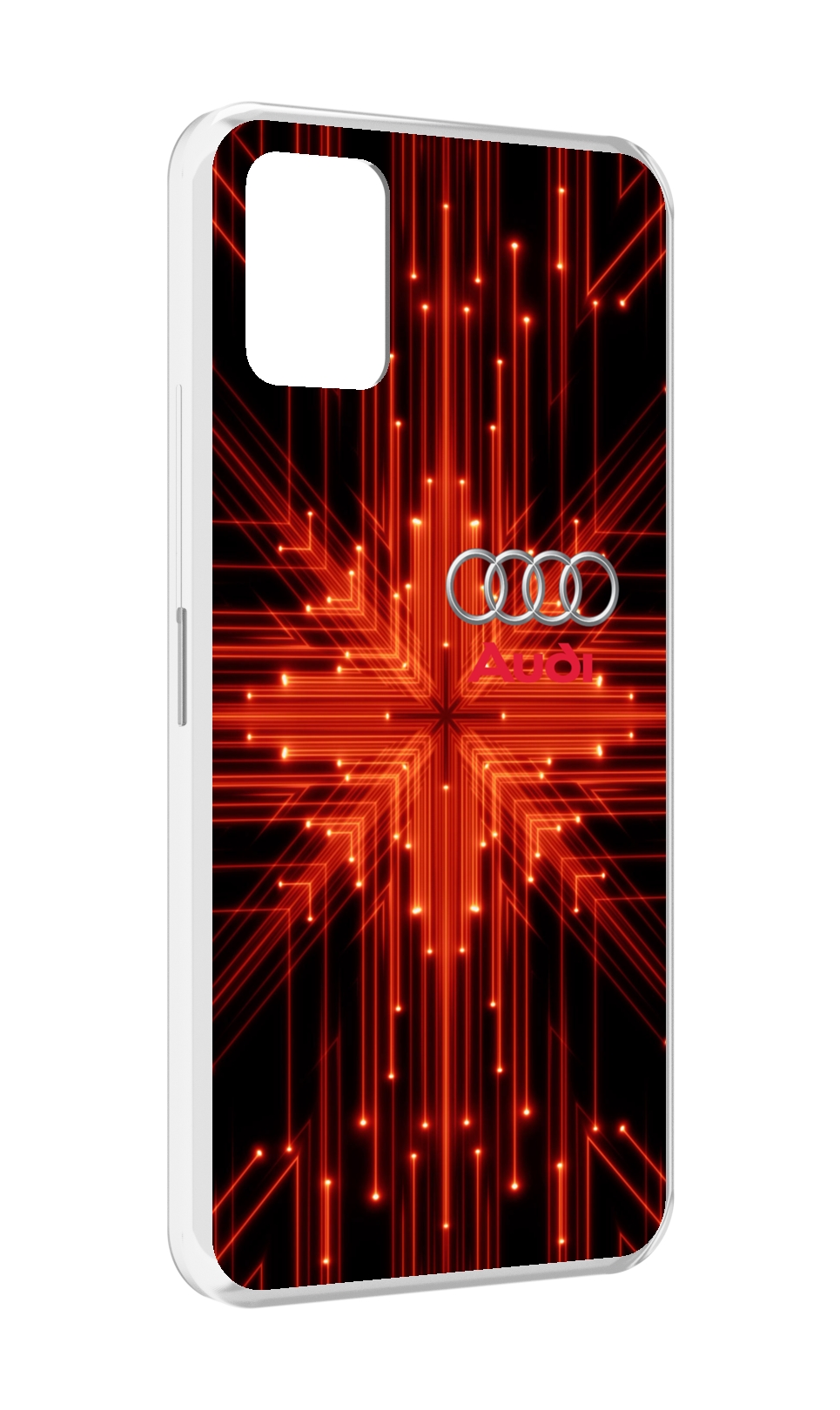 

Чехол MyPads Ауди-на-неоновом-фоне для Umidigi Power 5, Прозрачный, Tocco