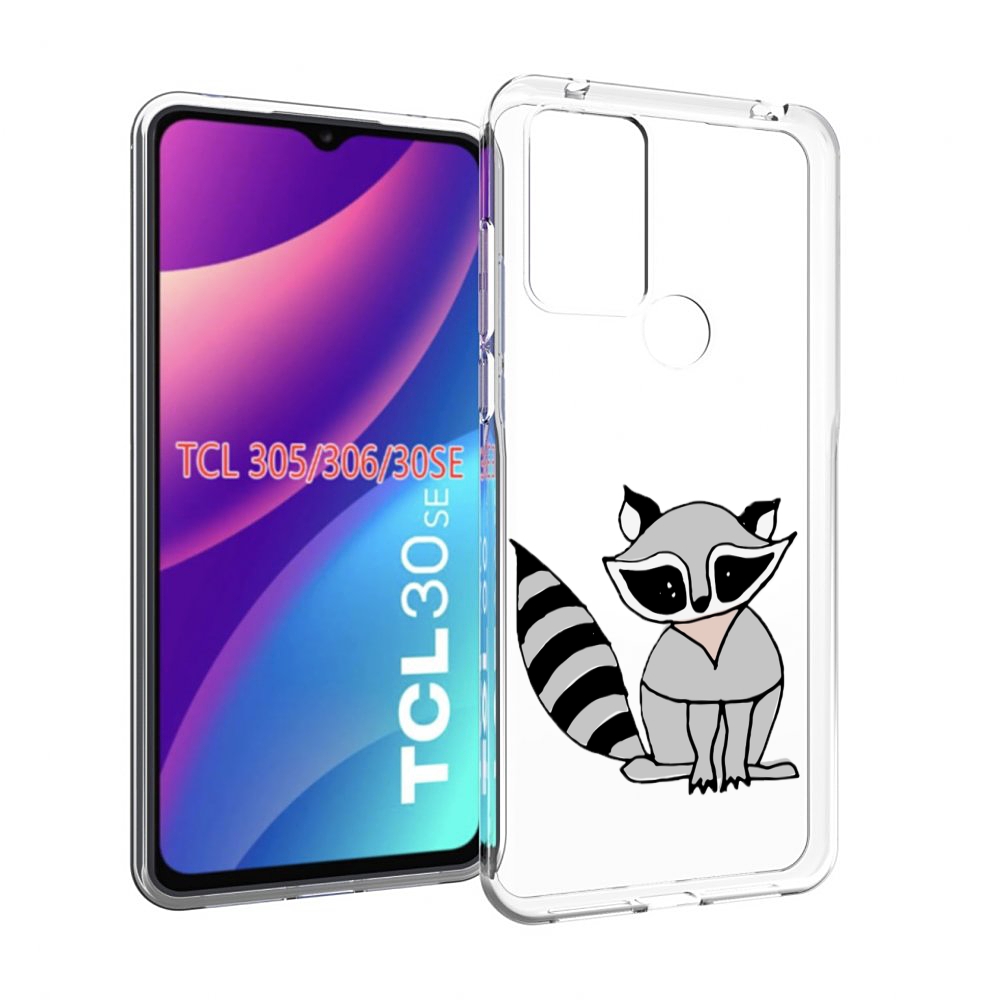 

Чехол MyPads Енотик для TCL 30SE/305/306/30E, Tocco