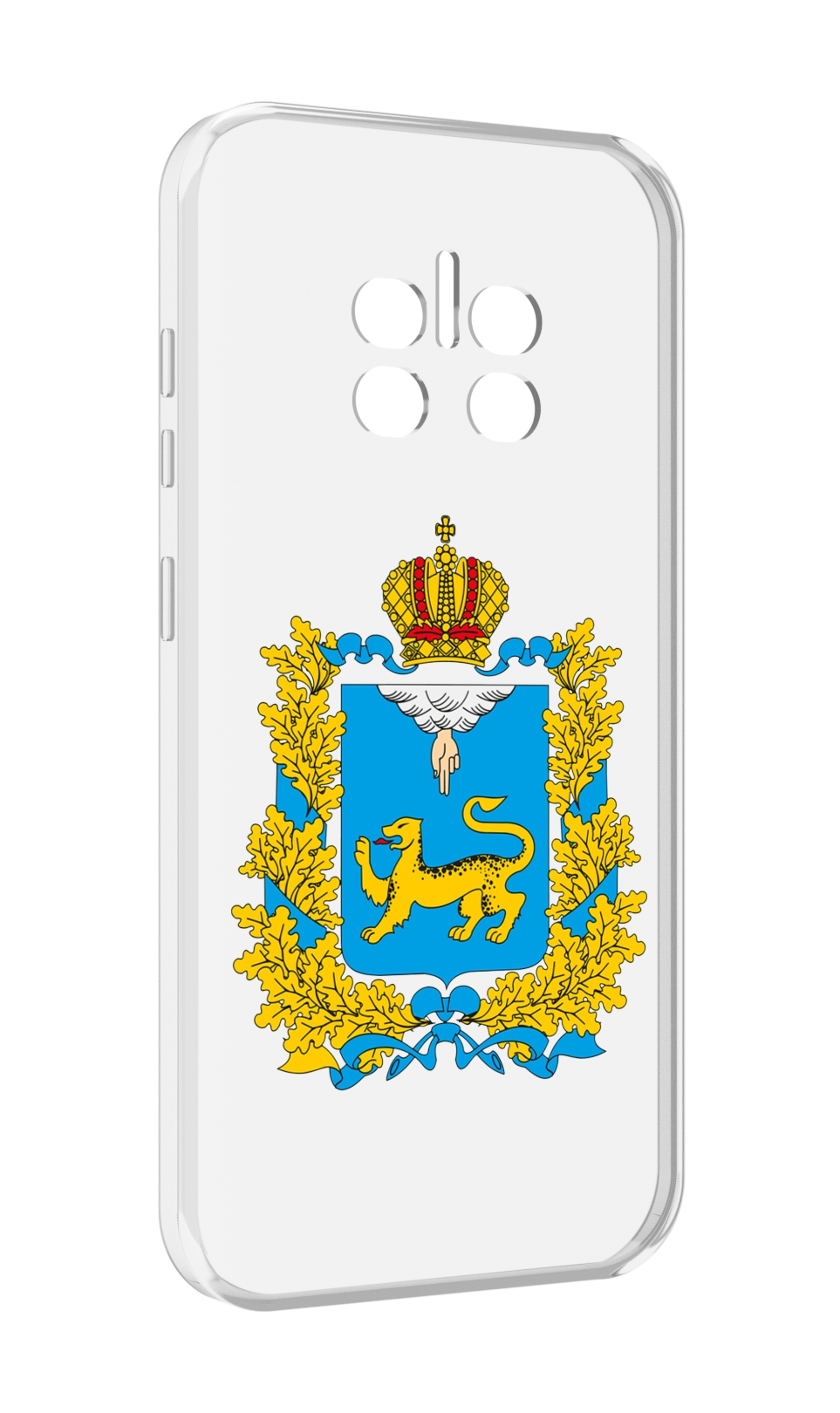 

Чехол MyPads герб-псковская-область для Doogee V11, Прозрачный, Tocco