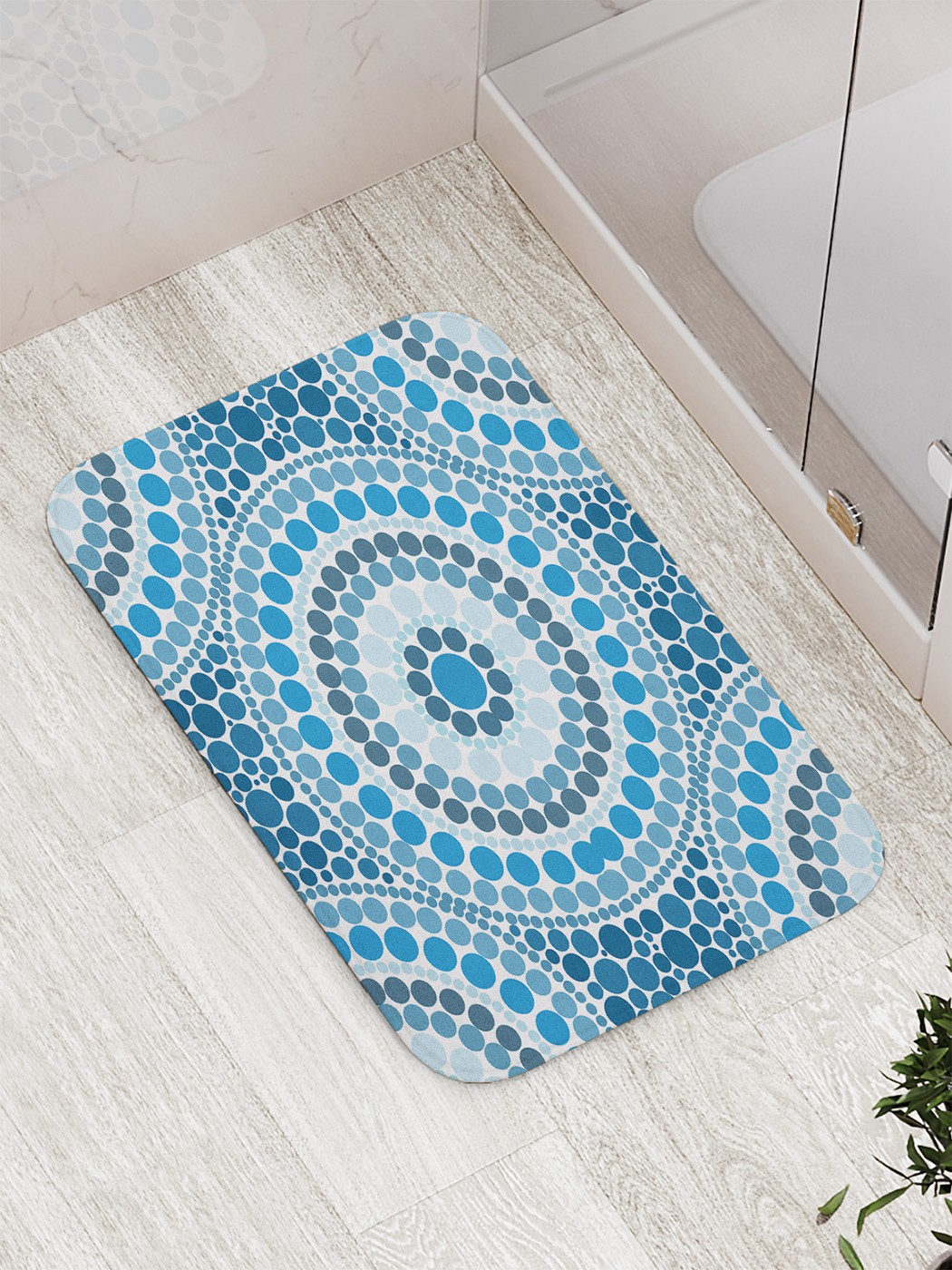 

Коврик противоскользящий для ванной, сауны, бассейна, 77х52 см bath_65224 JoyArty