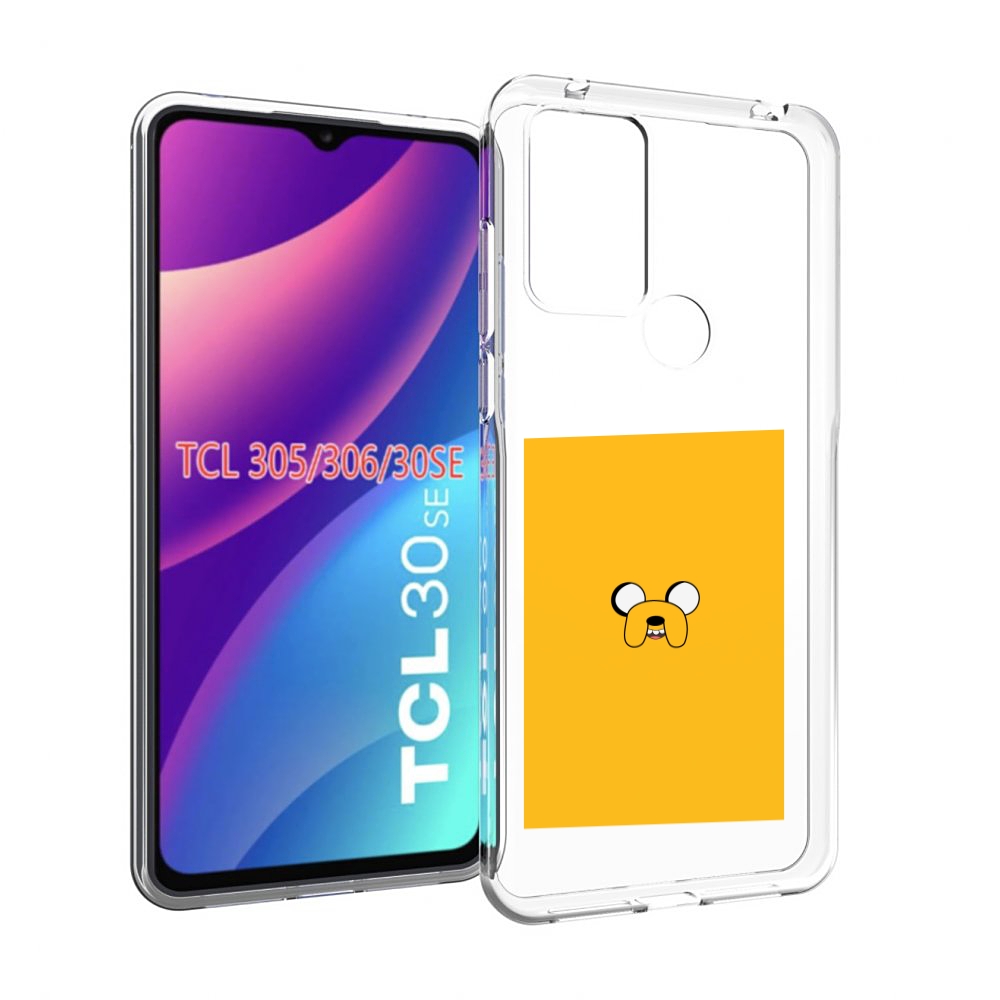 

Чехол MyPads Джейк-время-приключений для TCL 30SE/305/306/30E, Tocco