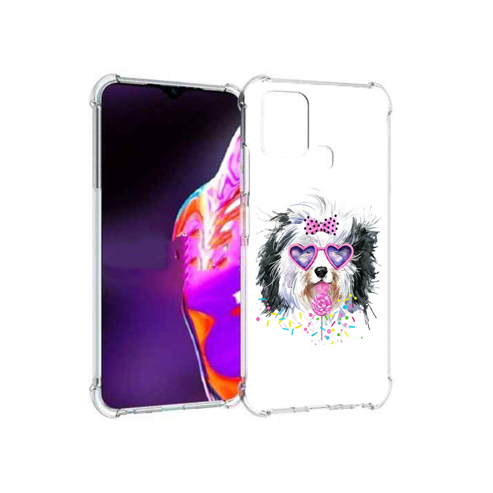 

Чехол MyPads Tocco для Infinix Hot 10s пушистик, Прозрачный, Tocco
