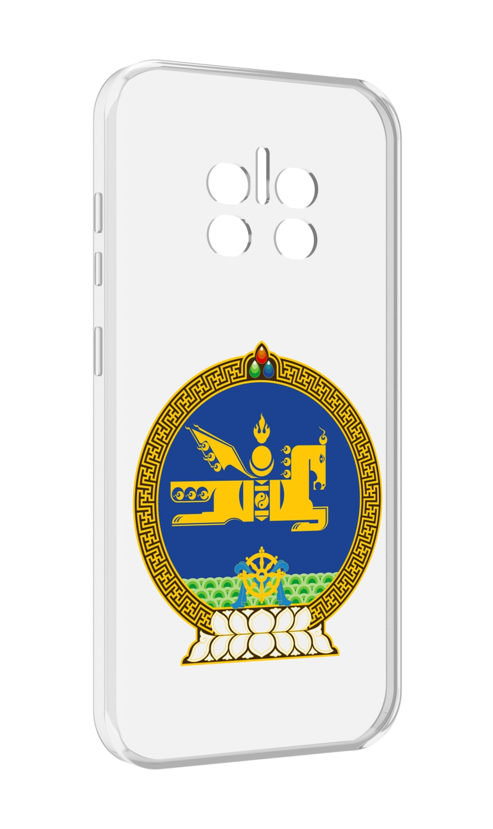 

Чехол MyPads герб-монголия для Doogee V11, Прозрачный, Tocco